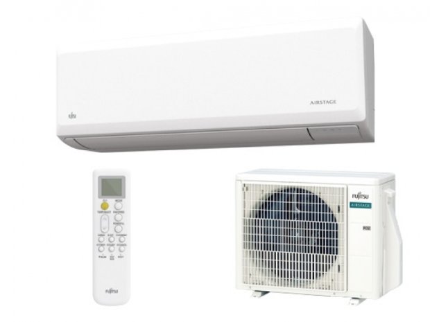 FUJITSU ECO SOROZAT AIRSTAGE ASEG09KPCE/AOEG09KPCA oldalfali splitklíma berendezés 2,5 kW