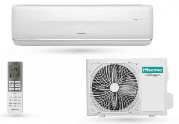 Hisense Wings Pro 3,4 kW split klíma szett KB35YR3E