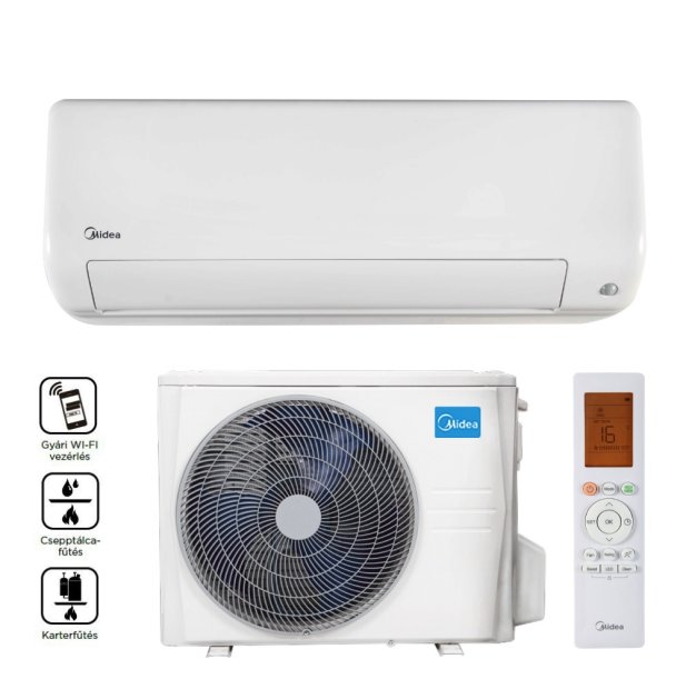 Midea MEX-09-SP All Easy Pro oldalfali split (R32, 2,6 kW)