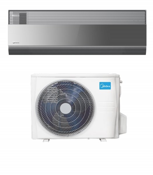 Midea MGA-09-GREY-SP GAIA oldalfali split (szürke, R32, 2,6 kW)