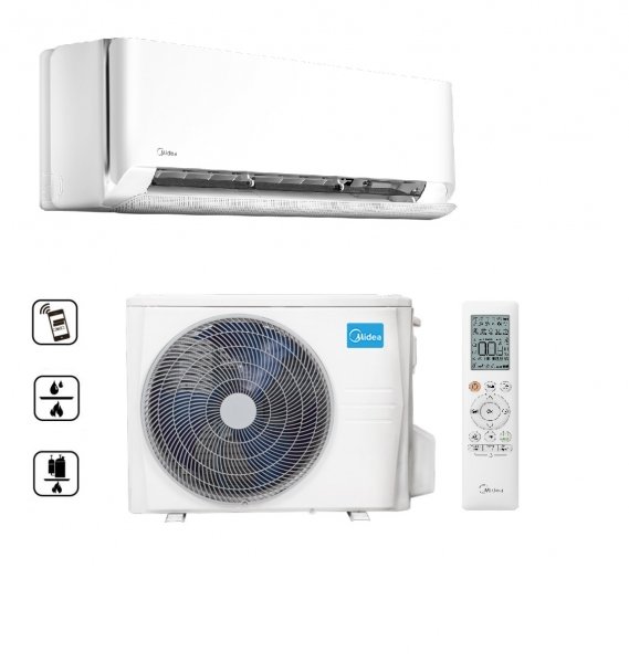 Midea MCB-18-SP Breezeless E oldalfali split (5,3 kW) - Előrendelhető