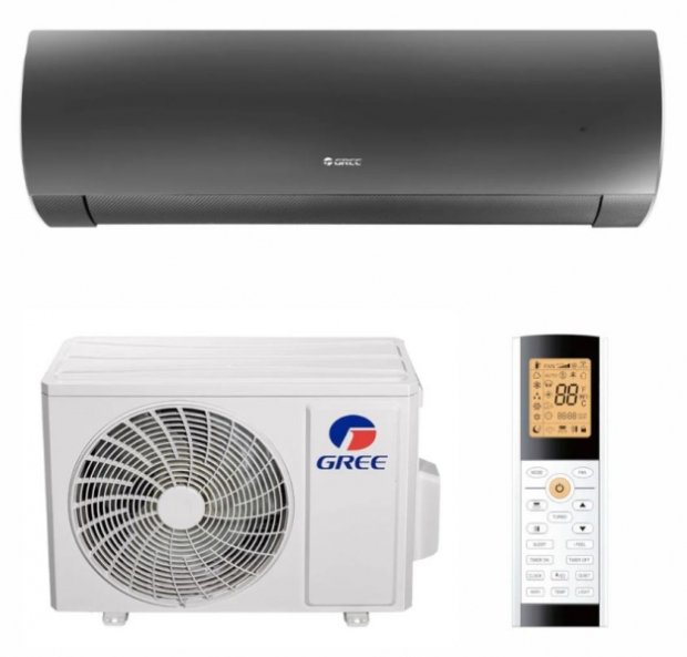 GREE DARK PRO GWH09ACCXB-K6DNA1G-DARK inverter 2,7 kW klíma szett