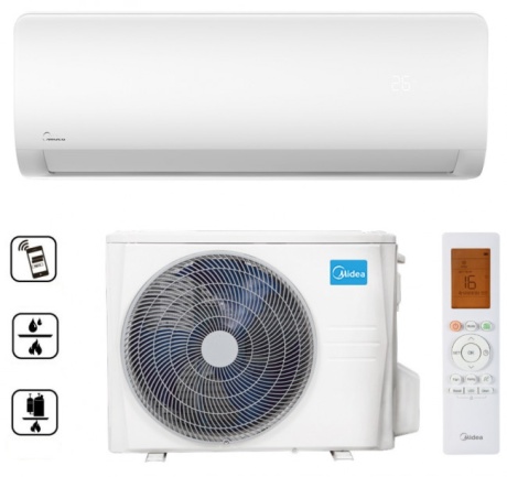 Midea MG2X-12-SP Xtreme Save oldalfali split (R32, 3,5 kW) - Előrendelhető