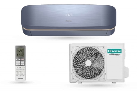 Hisense Fresh Air QJ35XJ3B 3,5 kW split klíma szett (kék)